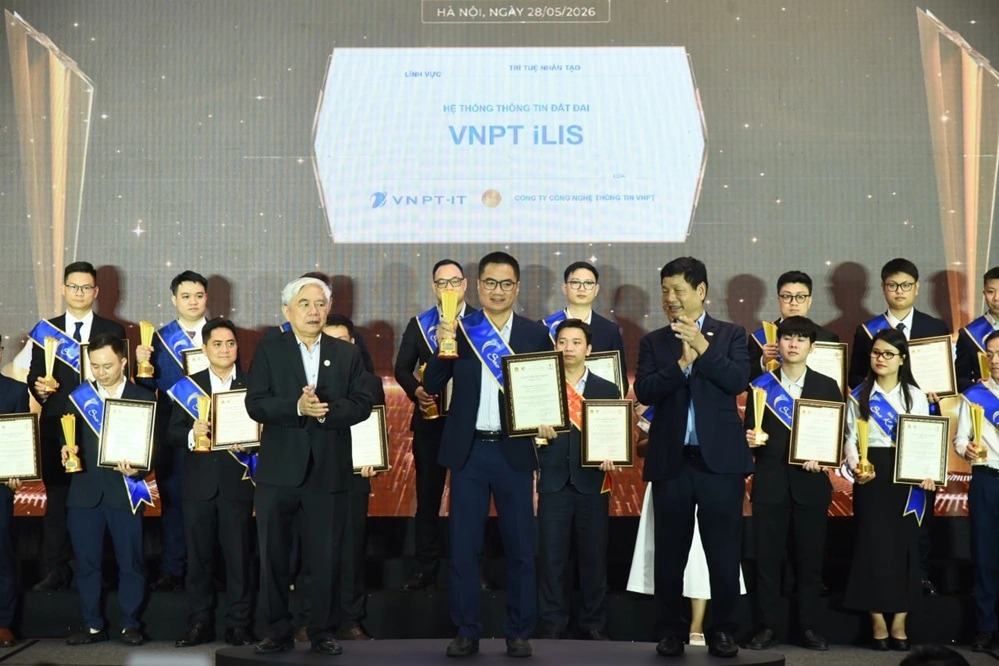 VNPT được xướng tên tại Sao Khuê 2026.
