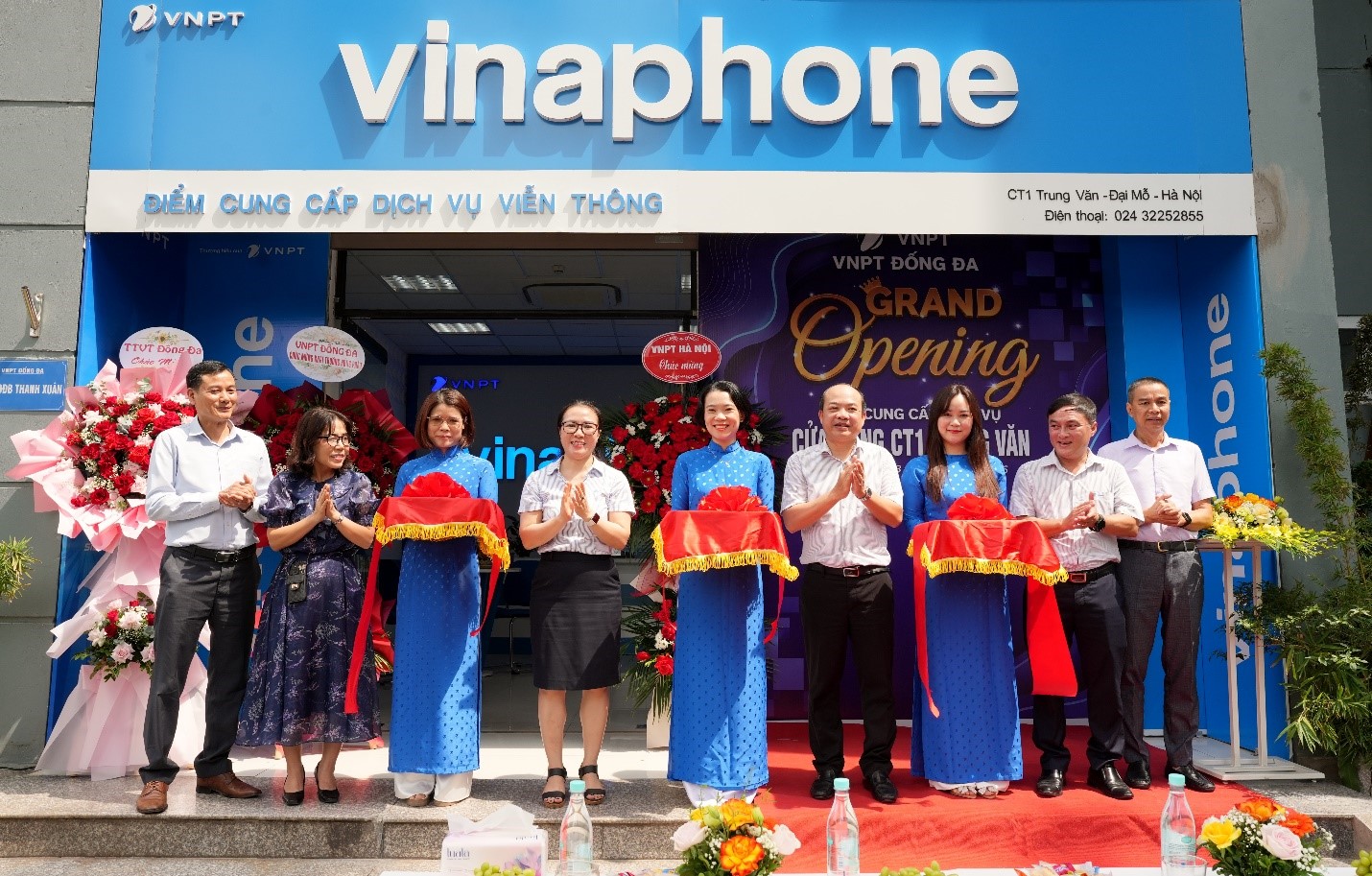 VNPT HÀ NỘI KHAI TRƯƠNG CỬA HÀNG GIAO DỊCH MỚI TẠI TRUNG VĂN ĐẠI MỖ, GIA TĂNG TIỆN ÍCH CHO KHÁCH HÀNG
