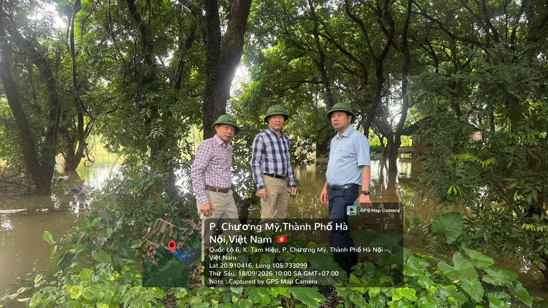 VNPT Hà Nội đảm bảo an toàn thiết bị, mạng lưới, phục vụ thông tin liên lạc trong mùa mưa lũ.