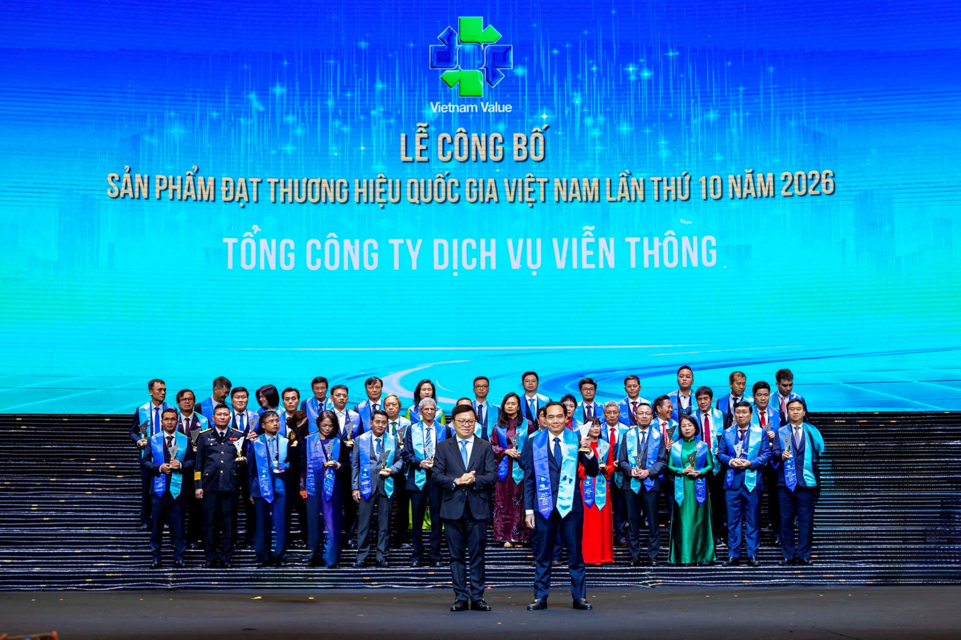 03 dịch vụ của VNPT đạt Thương hiệu quốc gia Việt Nam năm 2026
